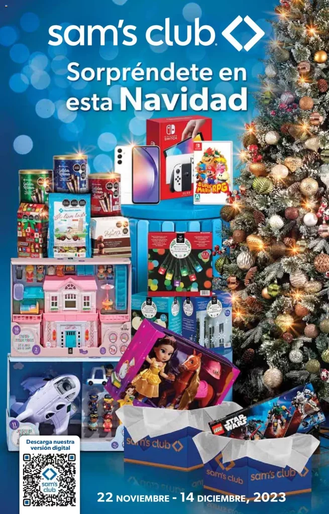 Cuponera Sams Club Folleto De Navidad Al 14 De Diciembre 2023