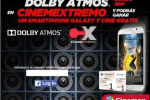 Promocion Cinemex Extremo Gana Samsung Galaxy S6 y Cine gratis