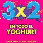 Julio Regalado 2015 3x 2 en todo el yogurt