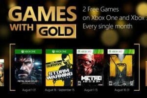 Xbox Live: Ofertas de Games With Gold Agosto 2015