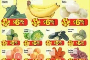 HEB: Ofertas de Frutas y Verduras del 4 al 6 de Agosto