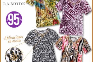 Articulo de la Semana Suburbia: Blusa para Dama La Mode a $95 del 17 al 23 de Agosto