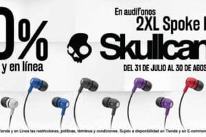 Blockbuster: Audifonos Skullcandy 2xl Spoke a solo $99
