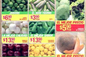 Bodega Aurrera: Frutas y Verduras del 7 al 13 de agosto