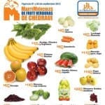 Ofertas de Frutas y Verduras en Chedraui 1 y 2 de Septiembre