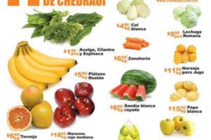 Chedraui: Ofertas de Frutas y Verduras 1 y 2 de Septiembre