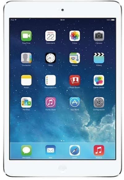Liverpool: iPad Mini Apple Retina 16 GB Wi-Fi Blanco y Gris $4319