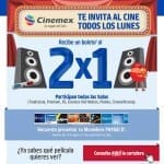 Cinemex 2x1 todos los lunes con monedero Payback