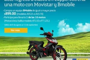 Promocion Coppel y Movistar Gana Motocicleta Italika