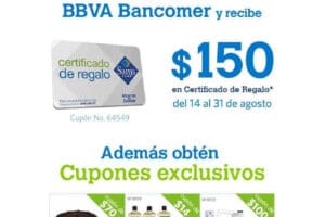 Sams Club: $150 en monedero si te haces socio o renuevas con BBVA Bancomer