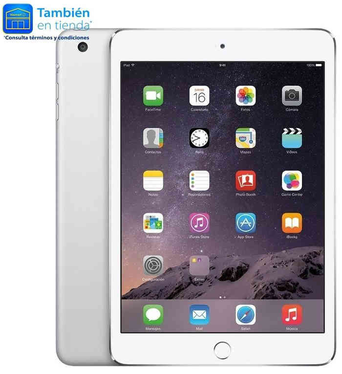 Walmart: iPad Mini 2 WiFi 16 GB Silver a sólo $3,499