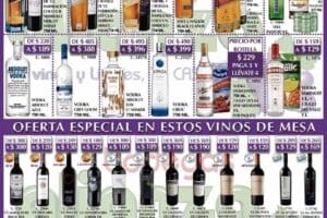 Bodegas Alianza: Ofertas Vinos y Licores del 22 al 27 de Septiembre