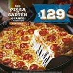 Domino’s Pizza Pizza sartén asolo $129