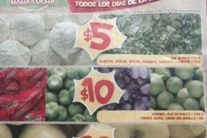 Bodega Aurrera: Frutas y Verduras del 11 al 17 de Septiembre
