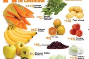 Chedraui: Martes y Miércoles de Frutas y Verduras 22 y 23 de Septiembre
