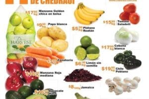 Chedraui: Martes y Miércoles de Frutas y Verduras 29 y 30 de Septiembre