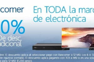 Famsa: 12 MSI y 10% de descuento adicional en Electrónica LG con BBVA Bancomer