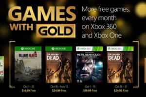 XBOX: Games with Gold (juegos gratis) Octubre 2015