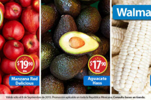 Walmart: Martes de Frescura Frutas y Verduras 08 de Septiembre