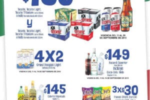 Promociones OXXO: 4X2 latas de Wiskey, 18 cervezas por $160  y más