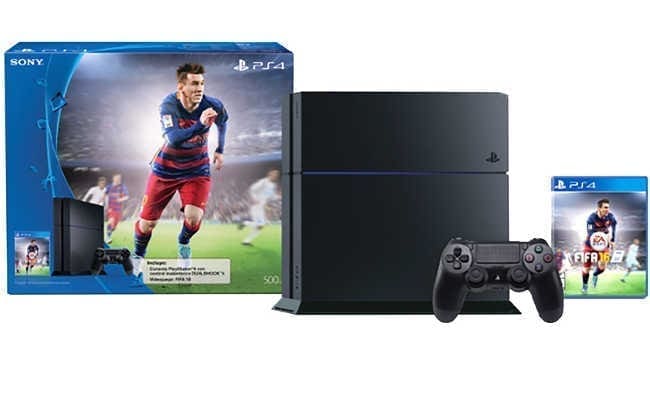 Liverpool: Consola PlayStation 4 500 GB Sony mas FIFA 16 a $6,479