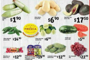 Soriana: Ofertas de frutas y verduras 15 y 16 de Septiembre