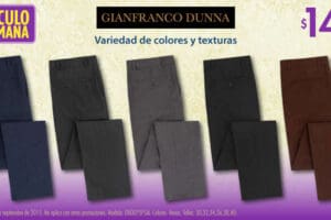 Suburbia: Artículo de la Semana Pantalones de Vestir Gianfranco Dunna $145