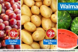 Walmart: Martes de Frescura Frutas y Verduras 15 de Septiembre