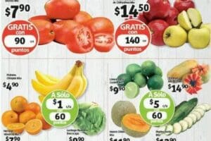 Frutas y Verduras Soriana 27 y 28 de Octubre