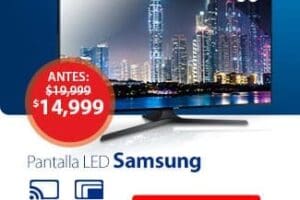 Walmart: TV Samsung 60 Pulgadas 1080p Full HD Smart TV LED a $14,999