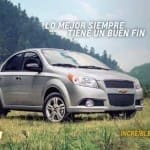 Chevrolet hasta 24 meses sin intereses en automóvil Aveo