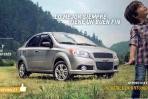 Chevrolet: hasta 24 meses sin intereses en automóvil Aveo