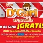 Boletos gratis de Cinépolis con Gelatinas D'Gari
