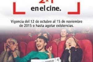 Cinemex: 2×1 en Cine pagando con Mastercard Santander