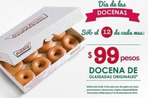 Krispy Kreme: día de las docenas de donas glaseadas a $99