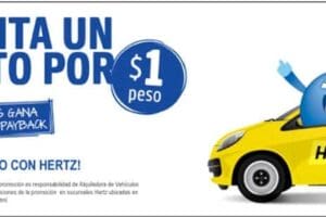 Hertz: Renta de Autos a 1$ peso