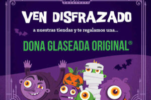 Krispy Kreme: dona gratis si vas disfrazado los viernes octubre 2015