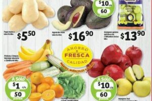 Soriana: Ofertas de frutas y verduras 20 y 21 de Octubre