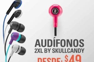 Radioshack: Audífonos Skullcandy a $49