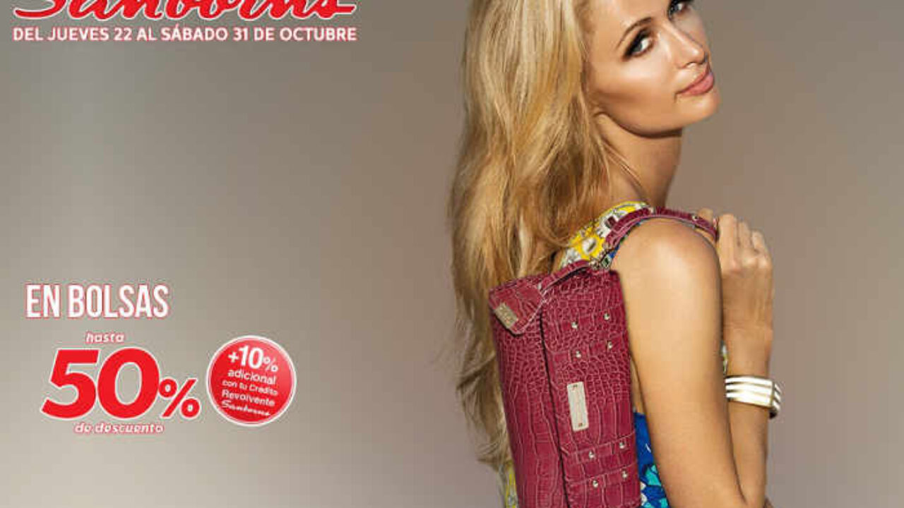 Sanborns: hasta 50% de descuento en bolsas al 31 de octubre