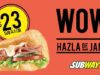 Subway: Sub de Jamón de 15 cm a $23 pesos