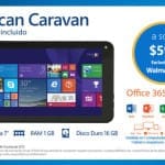 Walmart Tablet Vulcan Caravan con Office 365