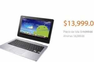 Walmart: Laptop Asus Transformer Book Trío Core i7 a $13,999