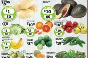 Soriana: Ofertas de frutas y verduras 3 y 4 de Noviembre