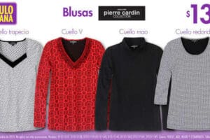 Artículo de la Semana Suburbia: Blusas Pierre Cardin a $135 al 29 de Noviembre