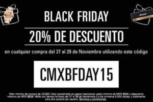 Black Friday 2015 eBay: cupón de descuento del 20%