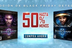 Black Friday en Battle.Net: Hasta 70% de Descuento Star Craft 2, Warcraft y Más