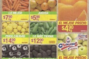 Bodega Aurrera: Tianguis de Mamá Lucha Frutas y Verduras al 3 de Diciembre