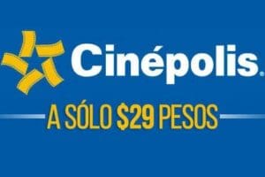 clickonero: boletos de cine Cinépolis a $29 pesos