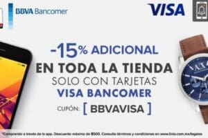 El Buen Fin Linio: 15% de descuento con Bancomer en App